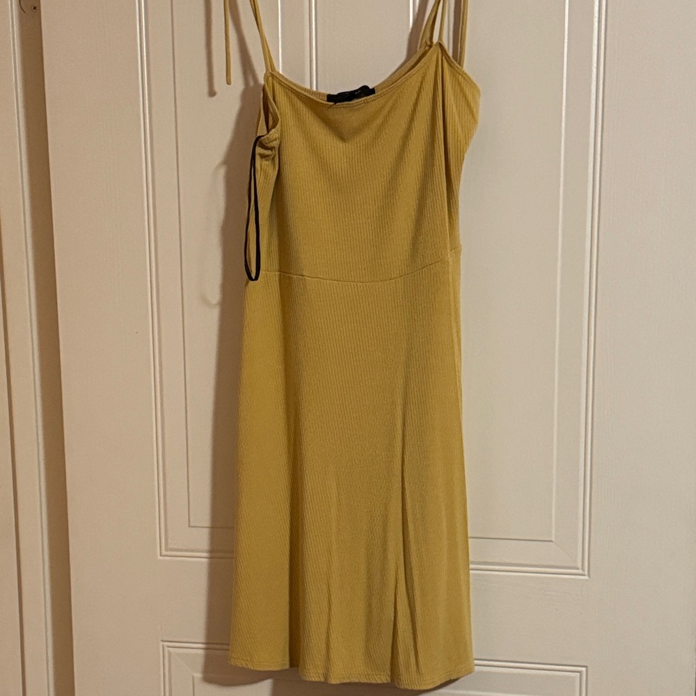 Forever 21 Yellow Mini Dress